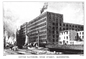 Early 19th Century Manchester Cotton Factories