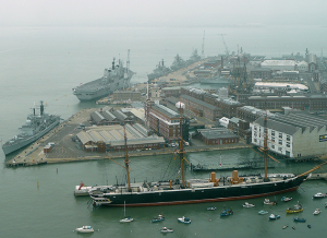HMS Warrior in Portsmouth's Historic Dockyard