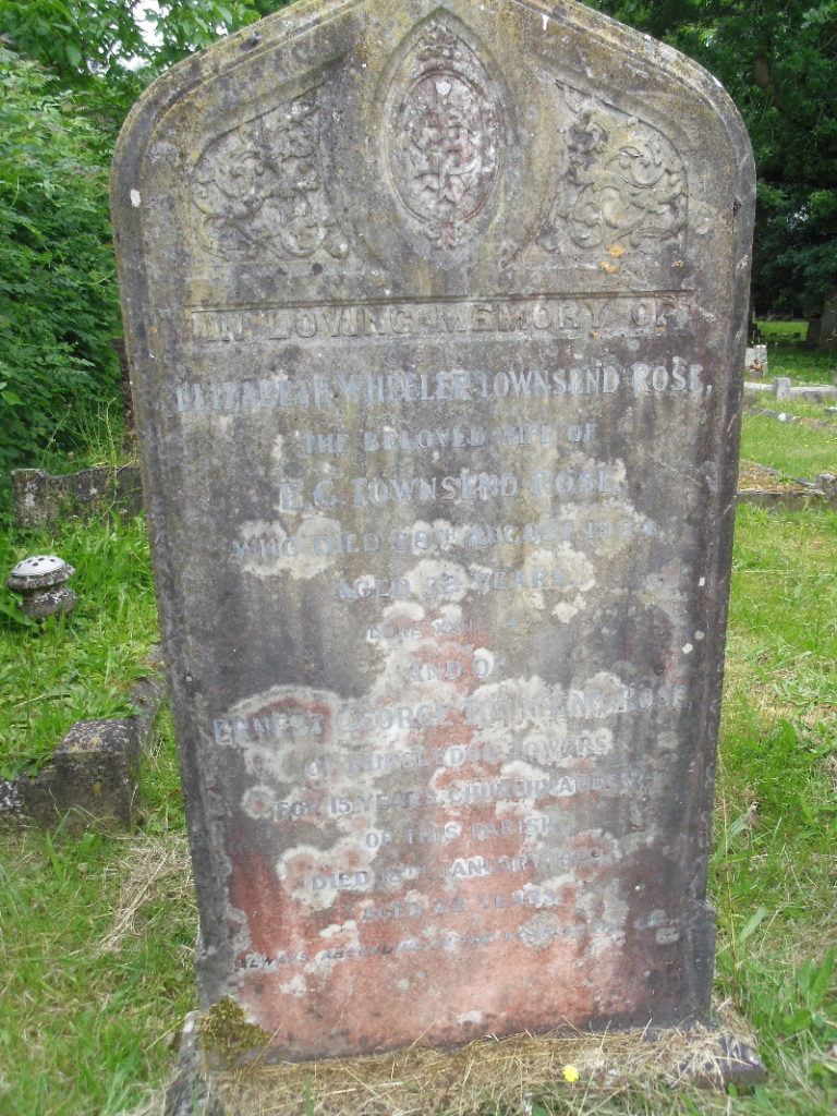 Post 17 - Bursledon gravestone